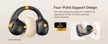 Belaidės Bluetooth 5.4 ausinės Bowie MC1 su įkrovimo dėklu, juodos A00083501126-00 6932172684358