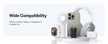 Wall Fast Charger Palm 30W USB + USB-C QC3.0 PD3.0, Black P1011160A113-00 6932172672478