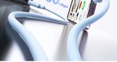 Кабель USB C - IP Lightining 2м 20Вт вспененный силикон белый BASEUS E0426A05 6932172693923