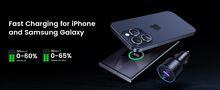 Auto kiirlaadija 130W 12-24V USB-A + 2xUSB-C QC3.0 PD3.0 UGREEN/35025 6941876230259