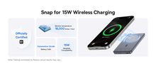 LiPo PowerBank 10000mAh 27W wireless QI2 charger, with magnet Magsafe Titanium Ultra-slim PicoGo AM41BASEUS E0027203 6932172691684