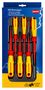 KNIPEX 00 20 12 V04 VDE Screwdriver Set Slotted / Phillips® / Pozidriv® 6 parts  00 20 12 V04
