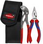 KNIPEX 00 20 72 V06 Mini pliers set in belt tool pouch 1 x 08 22 145, 1 x 87 01 150 160 mm 00 20 72 V06