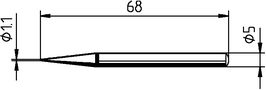 Antgalis ERSADUR, 1.1mm/0.043in, lituokliui 30 S ERSA ER0032BD 4003008052763