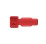 KNIPEX 00 61 10 CR ColorCode Clips red (10 pieces)  21 mm 00 61 10 CR 4003773089629