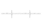 LED modulis BERGMEN Ultra-Board 13, 12VDC, 10,92W, 1200lm, 180°, 13x3030 SMD, IP20, šaltai balta, 6500K 01-001-074-04-10