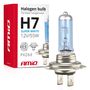 Halogen bulb H7 12V 55W UV filter (E8) Super White, AMiO 5903293011577