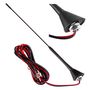 Car antenna 40 cm with amplifier ANT08 AMIO-01511, AMiO 5903293015117