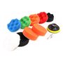 Car polishing set 11pcs 80mm M14, AMiO 5903293026472