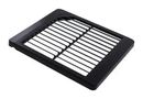 EXHAUST GRILL, 101.6MM, ABS, BLACK TG4B
