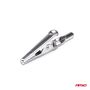 Krokodilinės jungtys su apsauga 50mm 25A, 2vnt, AMiO AMIO-03045 5903293030455