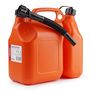 Plastic fuel can two-chamber 6L + 2,5L AMIO-03208, AMiO 5903293032084