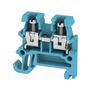 Feed-through terminal block, Screw connection, 1.5 mm², 250 V, 17.5 A, Number of connections: 2 Weidmuller 0340480000 04008190075378