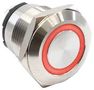 ANTI-VANDAL SW, SPST-NO-DM, SLDR LUG/RED PVHC4F23SS314.