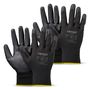 PU Safety gloves 4 pcs Size 10 (2 pairs), 3131X AMIO-04633, AMiO 04633 5903293046333