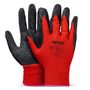 PE Latex coatedsafety gloves 4 pcs Size 11 (2 pairs), 2121X AMIO-04638, AMiO 04638 5903293046388