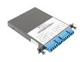 FIBRE OPTIC ADAPTER, LC-LC, PANEL TAP-LCSM-5050-LGX