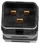 CONN, PWR ENTRY, IEC320 PLUG, 20A, 250V, BLACK H320P