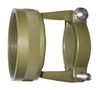 CABLE CLAMP, SIZE 16/17, ALUMINIUM ALLOY M85049/49-2S16W