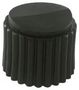 ROUND FLUTED CONTROL KNOB, 6.35MM 11K5014-KCNB.