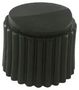 ROUND FLUTED CONTROL KNOB, 6.35MM 11K5014-KCNB.