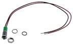 PANEL INDICATOR, GREEN, 24V, WIRE LEAD Q6P3CXXG24E