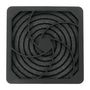 FAN FILTER ASSEMBLY, 120MM, PLASTIC/PU SC120-P15/45
