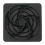 FAN FILTER ASSEMBLY, 80MM, PLASTIC/PU SC80-P15/30