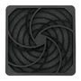 FAN FILTER ASSEMBLY, 92MM, PLASTIC/PU SC92-P15/45