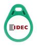 RFID TAG, KEY FOB, 13.56MHZ, GREEN KW9Z-T1X1G.