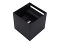 LED wall light 2x3W 4000K IP65 black CUBE LITE 478177-II 5905378217911