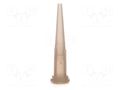 Needle: plastic; 1.25"; Size: 16; straight; UV block; polypropylene METCAL 916125-DHUV
