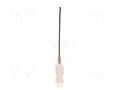 Needle: plastic flexible; 1.5"; Size: 22; straight; polypropylene METCAL 922150-PTS