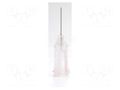Needle: steel; 0.5"; Size: 27; straight; Mounting: Luer Lock METCAL 927050-TE