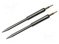 Tip; chisel; 0.8mm; 413°C; for hot tweezers; SmartHeat® METCAL UFT-7CH9008S