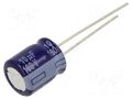 Capacitor: electrolytic; THT; 10uF; 160VDC; Ø10x12.5mm; Pitch: 5mm PANASONIC ECA2CM100