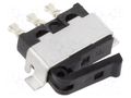 Switch: detecting; Pos: 2; SPDT; 0.3A/30VDC; Leads: for PCB,angled C&K MDS6500AL02CL