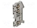 Splice terminal: rail; ST; spring clamp; grey; 31A; polyamide; TS35 PHOENIX CONTACT ST2.5-TWIN