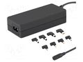 Power supply: switching; 18.5VDC,; 3.5A; 65W; 220÷240VAC QOLTEC ZSI-50011