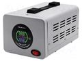 Automatic voltage stabiliser; Usup: 140÷260VAC; Uout: 230VAC QOLTEC QOLTEC-50729