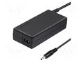 Power supply: switching; 19VDC; 2.37A; Out: 3,0/1,0; 45W; desktop QOLTEC ZSI-51508