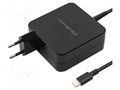 Power supply: switching; mains,plug-in,charger; 5VDC,; 4.5A; 90W QOLTEC ZSI-51741