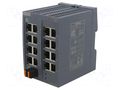 Unmanaged; Number of ports: 16; 24VDC; for DIN rail mounting SIEMENS 6GK5116-0BA00-2AB2
