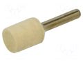 Grinding pin; for polishing metals; felt; plunger; Granularity: 6 ABRA BETA AB001236130