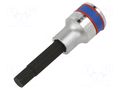 Socket; hex key,socket spanner; HEX 9mm; 1/2" KING TONY KT-403509