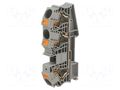 Splice terminal: rail; PT; 76A; 1kV; for DIN rail mounting; grey PHOENIX CONTACT PT16-TWINN