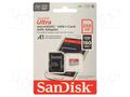 Memory card; Android; microSDXC; R: 150MB/s; Class 10 UHS U1 SANDISK SDSQUAC-256G-GN6MA