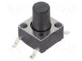 Microswitch TACT; SPST-NO; Pos: 2; 0.05A/12VDC; SMT; none; 1.57N E-SWITCH TL3301CF160QG
