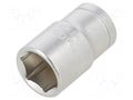 Socket; 6-angles,socket spanner; HEX 17mm; 1/2" HÖGERT TECHNIK HT1A217