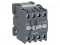 Contactor: 3-pole; NO x3; Auxiliary contacts: NO; 220VAC; 38A; 690V SCHNEIDER ELECTRIC LC1E3810M5
